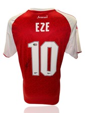 EBERECHI EZE SIGNED 2025/26 ARSENAL FC HOME SHIRT (ACG CERT AG17491)