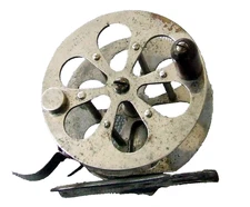 Antique-Vintage Meisselbach No. 7 Fly Reel-With Thumb Drag