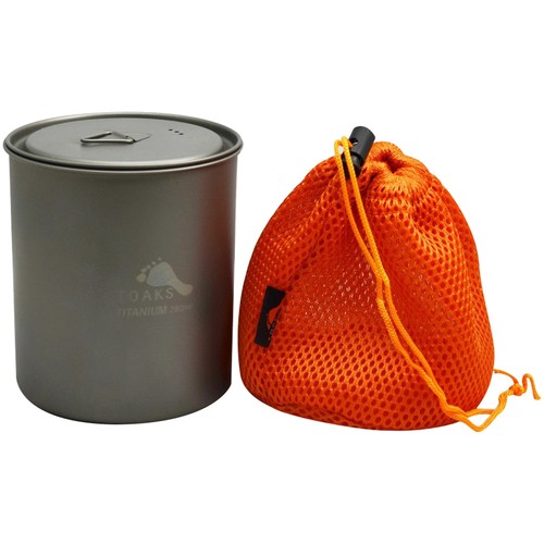 TOAKS Titanium 750ml Outdoor Camping Kochtopf ohne Griff TOPF-750-NH - Bild 2 von 2