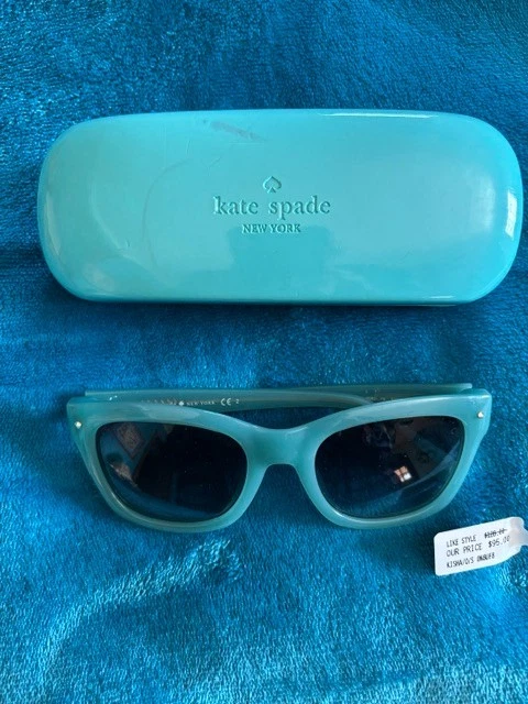 kate spade new york Green Plastic Frame Sunglasses for Women  display picture 3