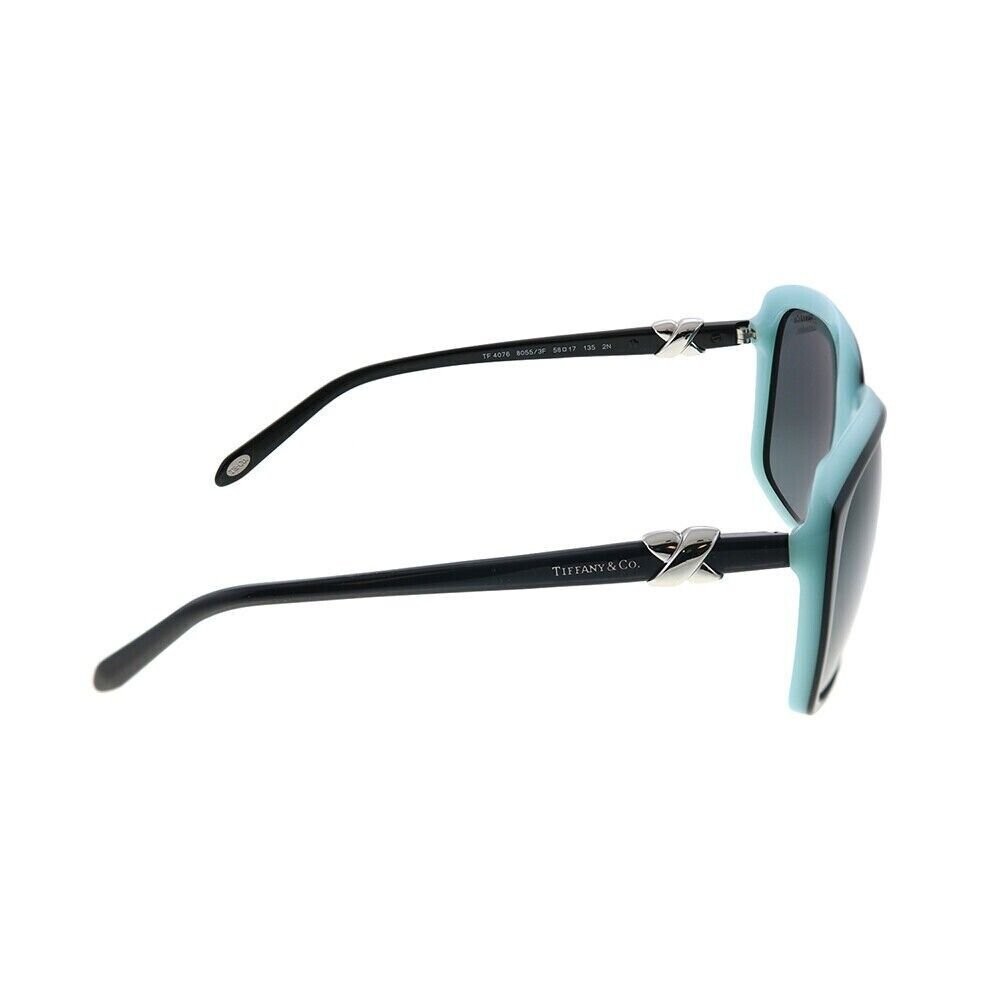 New Tiffany & Co. Sunglasses TF4076 8055/3F Blue/Black/Grey