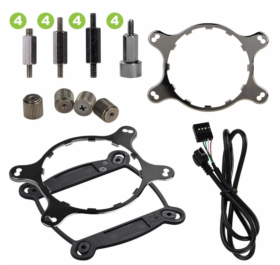 🔥EVGA 360mm CLC RGB Intel/AMD CPU Liquid Cooler🔥 - Image 4 of 4