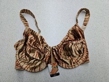 Victoria's Secret 38D Second Skin Satin Nylon Underwire Bra Vintage NWT