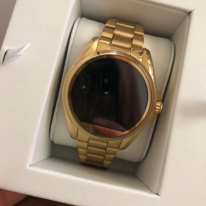 Michael Kors Access Bradshaw 2 44mm Case Rose Gold-Tone Stainless