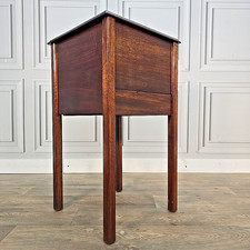 Antique Sewing Cabinet - Mahogany Pot Cupboard Bedside Table Storage Box Wooden