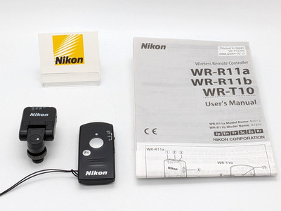 [TOP MINT] Nikon WR-R11a + WR-T10 Wireless Remote Controller set from Japan