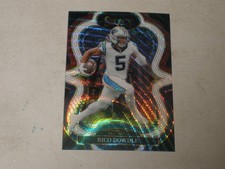 2025 Panini Select Suite Level Tri Color Prizm #345 Rico Dowdle 159/199