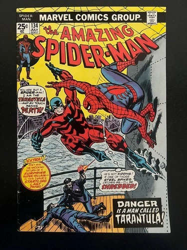 The Amazing Spider-Man #134 (Marvel, 1974) 1st Tarantula & 2nd Punisher FN