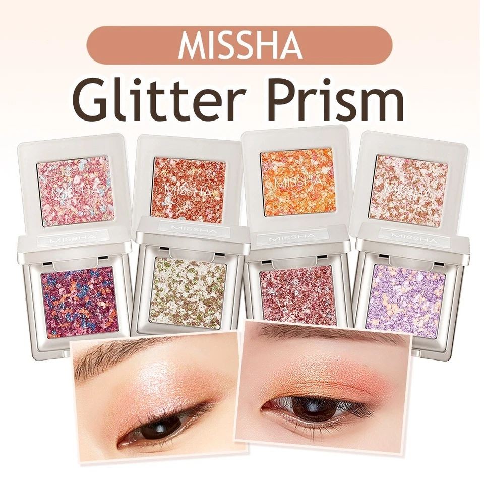 MISSHA Glitter Prism Eye Shadow 2g #04 Dragon Prism / Glitter Eye Shadow - Image 3 of 4