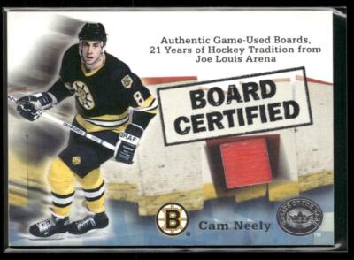 Cam Neely 2001-02 Fleer Greats of the Game Board Certified #NNO - Boston Bruins