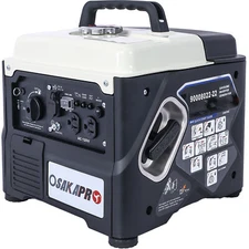 Portable Inverter Generator 1200W Quiet Gas Engine Backup Home Use & Camping