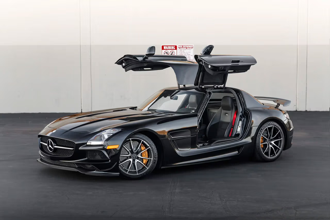 Black Seres Rims Mercedes SLS AMG 19