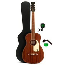 Gretsch G9500 Jim Dandy 24 In Scale 6 String Acoustic Guitar Brown With Case