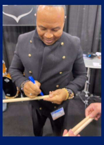 GFA Michael Jackson's Batteur Jonathan Moffett Signé Drumstick Preuve COA - Photo 2 sur 4