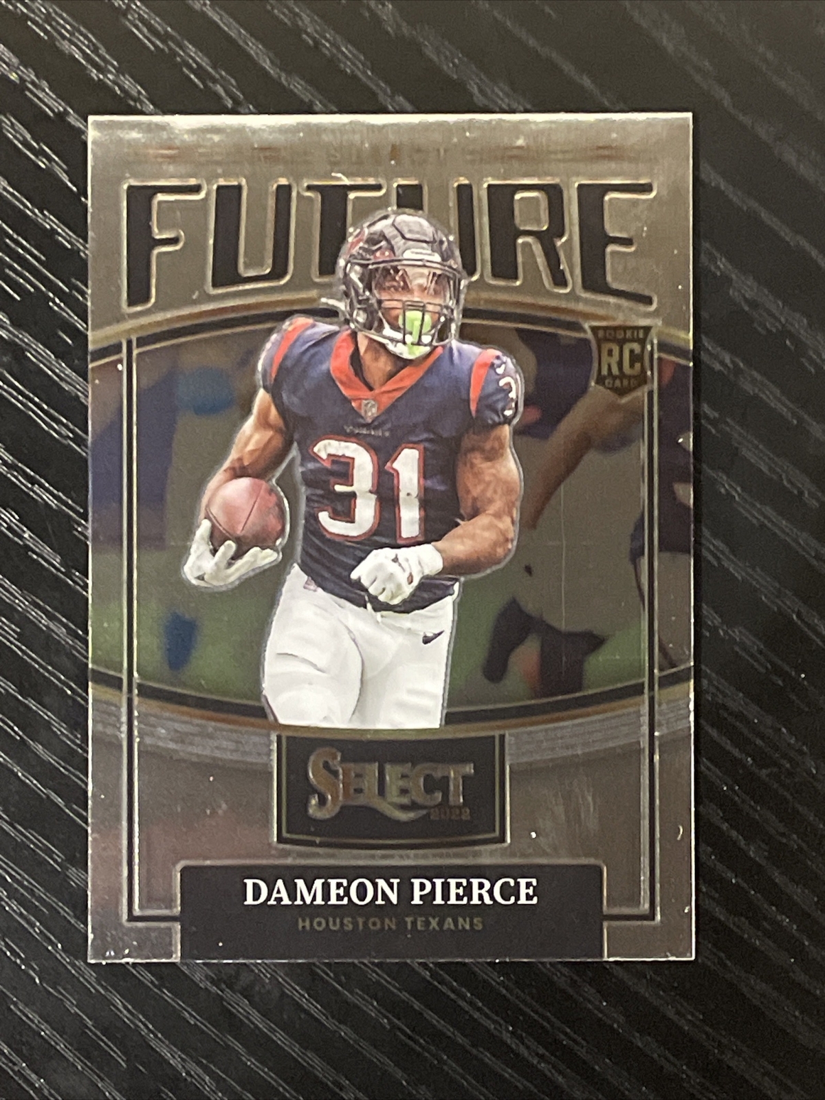 2022 Panini Select Future - Dameon Pierce - RC #SF-13 - Houston Texans
