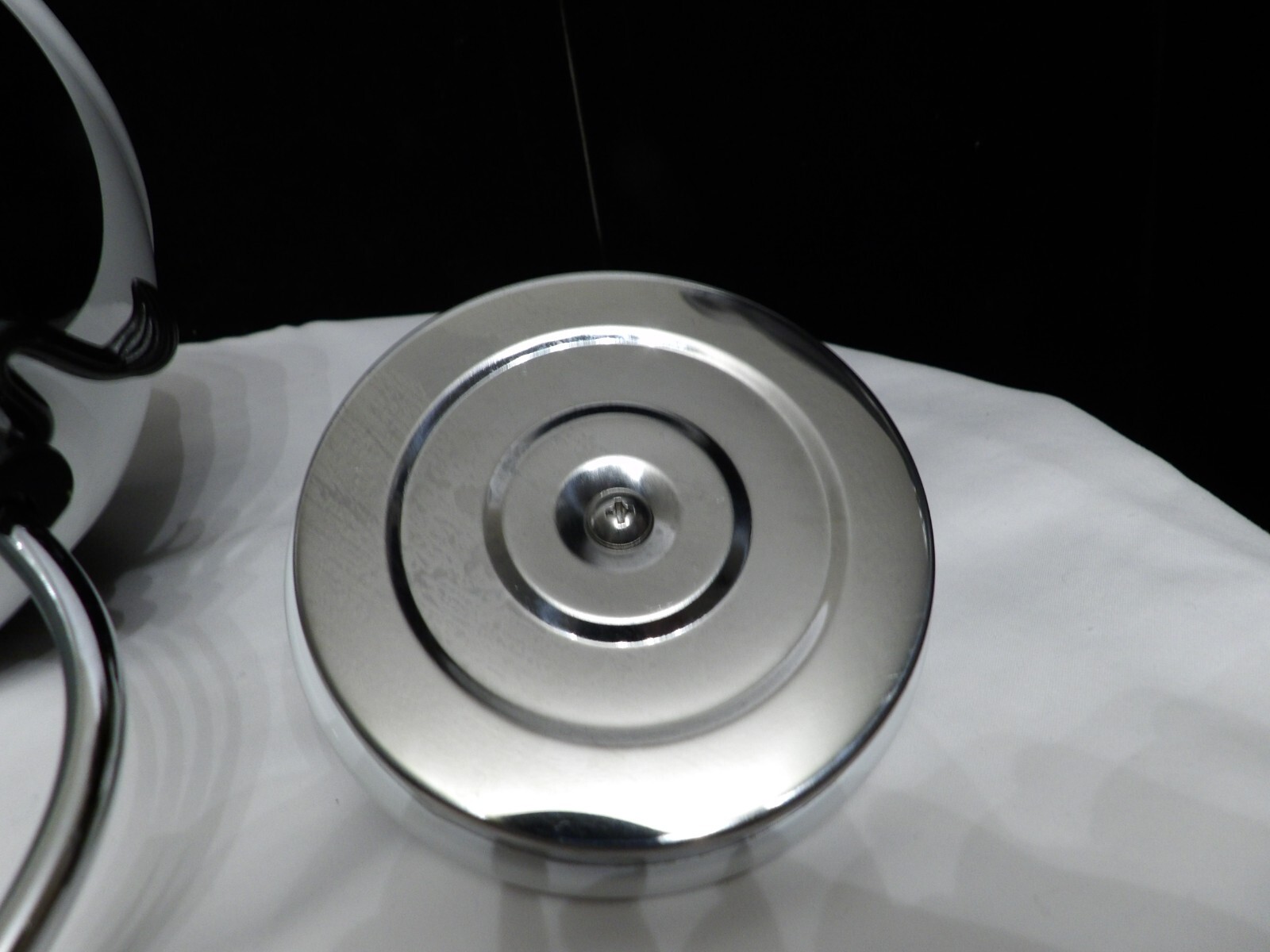 Vintage Kamenstein Cow Tea Kettle Enamel Whistling Teapot Tea Kettle