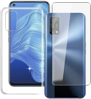 PHONETHRONE COVER CUSTODIA PER REALME 7 5G + PELLICOLA IN VETRO TEMPERATO PROTEGGI DISPLAY