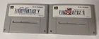 Nintendo Super Famicom Lot of 2 - Final Fantasy V & VI - BLcx28