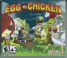 📦 Egg vs. Chicken (2005, PC, Win98, Win2000, Windows XP & Vista) New. 🎮