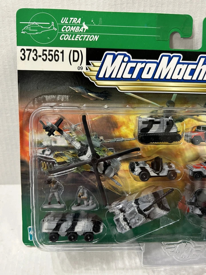 Micro Machines Military Ultra Combat Collection #2 Set- 10 Vehicles, 4 Figurines - Image 4 of 4