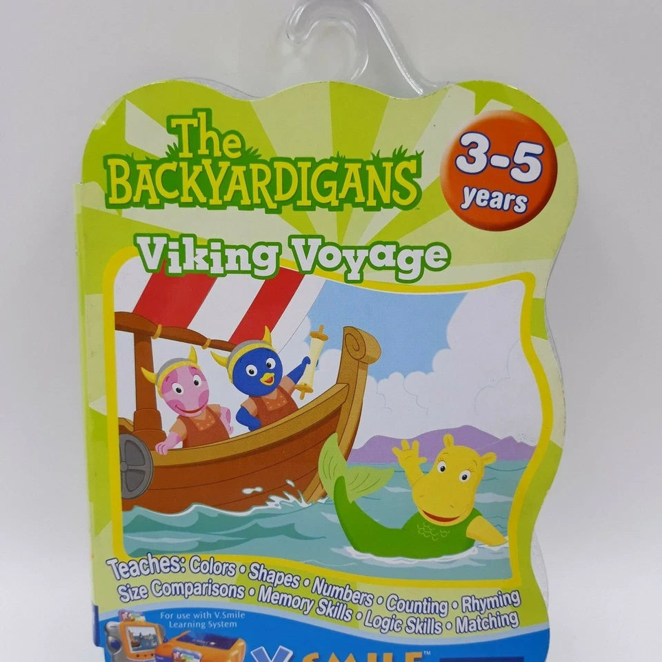 Vtech V smile The Backyardigans Viking Voyage Video Game Sealed Ages 3-5 Years - Image 3 of 4
