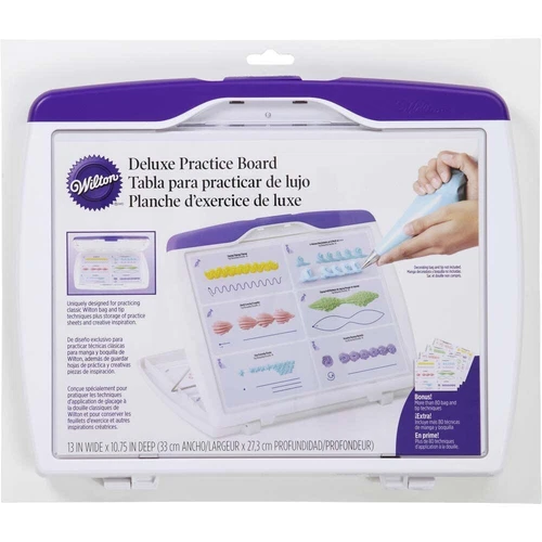 Wilton Deluxe Practice Board Set for Cake Decorating Training - Picture 10 of 10