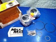 Mile Marker 302 Street Master Manual Hubs, Pair of two, 19 Spline,  Chrome, NOS