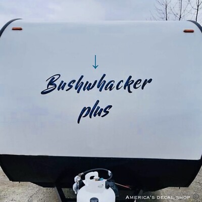 Braxton Creek Bushwhacker Plus Trailer Camper RV Decals 1PC OEM New ...