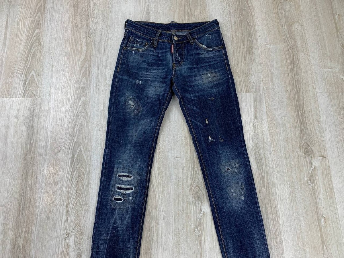 Mens jeans Dsquared2 Size 42 Color Blue | eBay