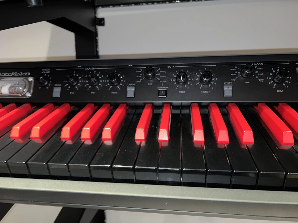 Korg SV-1 88 - Black/Red Reverse Keys Limited Edition | eBay