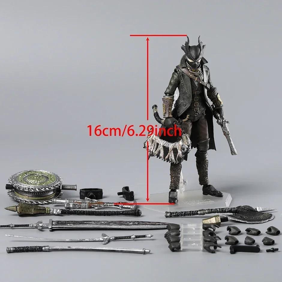 figma Bloodborne 367DX 536DXセット 新品未使用に近い Bloodborne Hunter Figma 367-DX PVC Action Figure Collectible