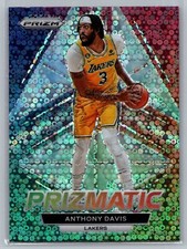 2022-23 Panini Prizm Prizmatic  Silver Anthony Davis #17 Los Angeles Lakers