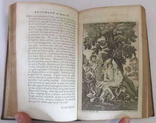JOHN MILTON POETICAL WORKS 1772 DONALDSON 4 GRAVURES PHINN LITTERATURE ANGLAISE - Foto 6 di 22