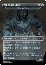 FMA MTG - Walking Ballista - Fanart Borderless Style Card For EDH and Playtest