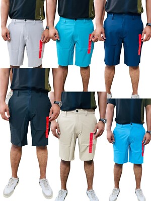 Neu Herrenshorts Stretch Golf Fitnessstudio Hose schnell trocknend Freizeit Sommershorts Laufen 23