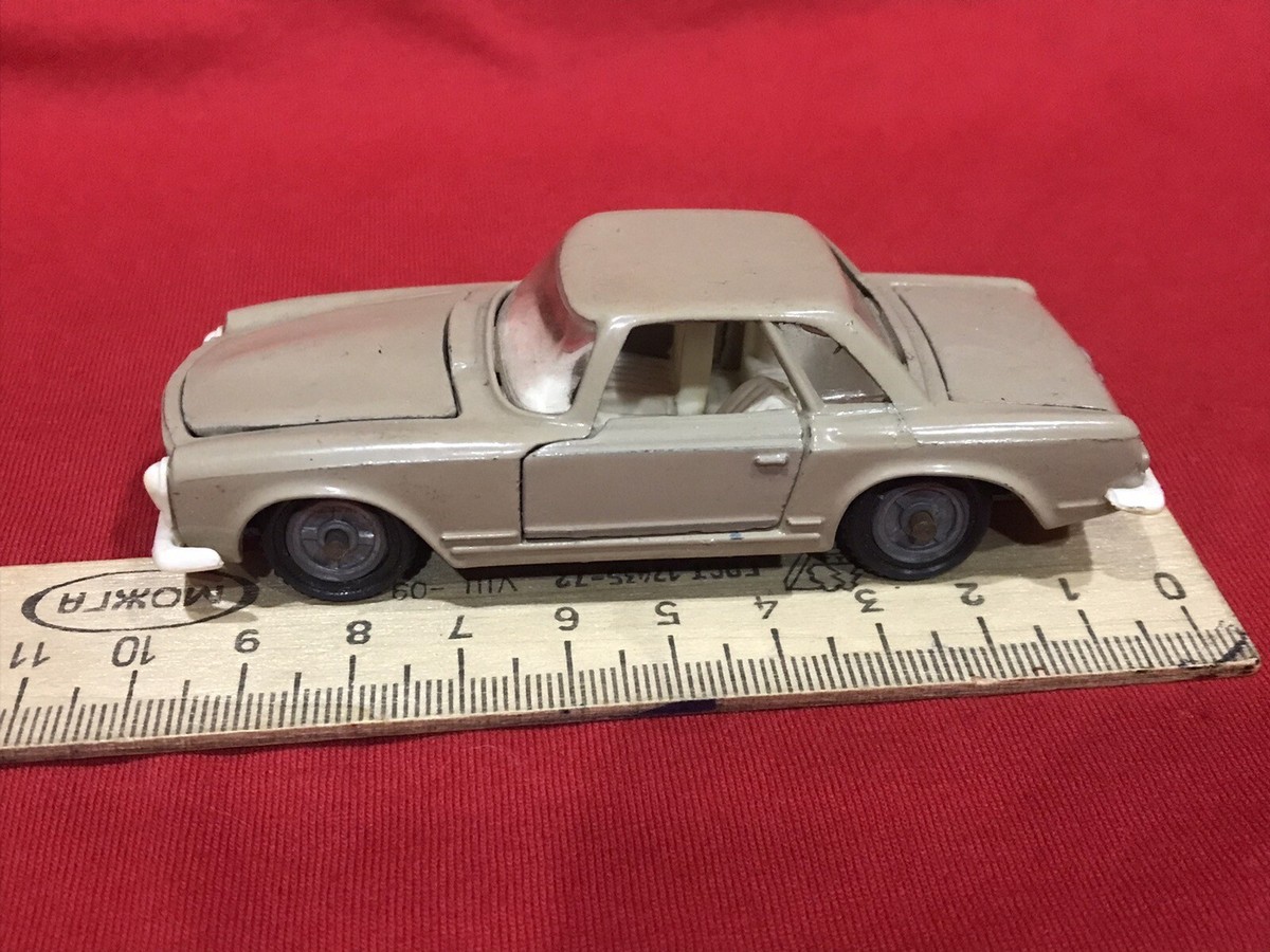 Vintage Soviet car mini replica Mercedes-Benz 230 SL USSR