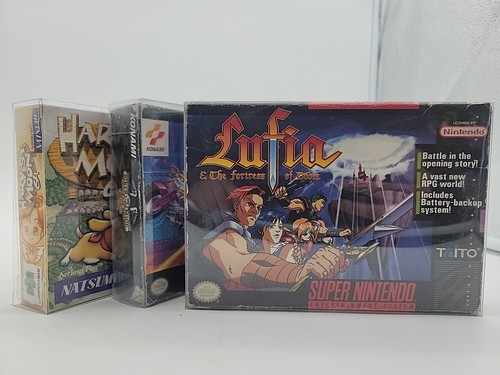 20x N64 / SNES Game Plastic Protector Box For Nintendo 64 / Super Nintendo