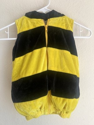 Toddler Bumble Bee Costume 24M 2T Halloween Baby Bee Outfit Plush Spooky Night