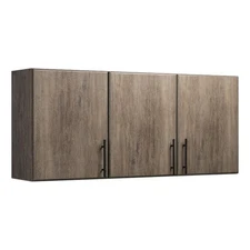 Prepac Elite 54 inch Drifted Gray Engineered Wood Wall Cabinet