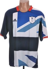 GREAT BRITAIN OLYMPIC 2012/2013 HOME SHIRT JERSEY ADIDAS SIZE L ADULT