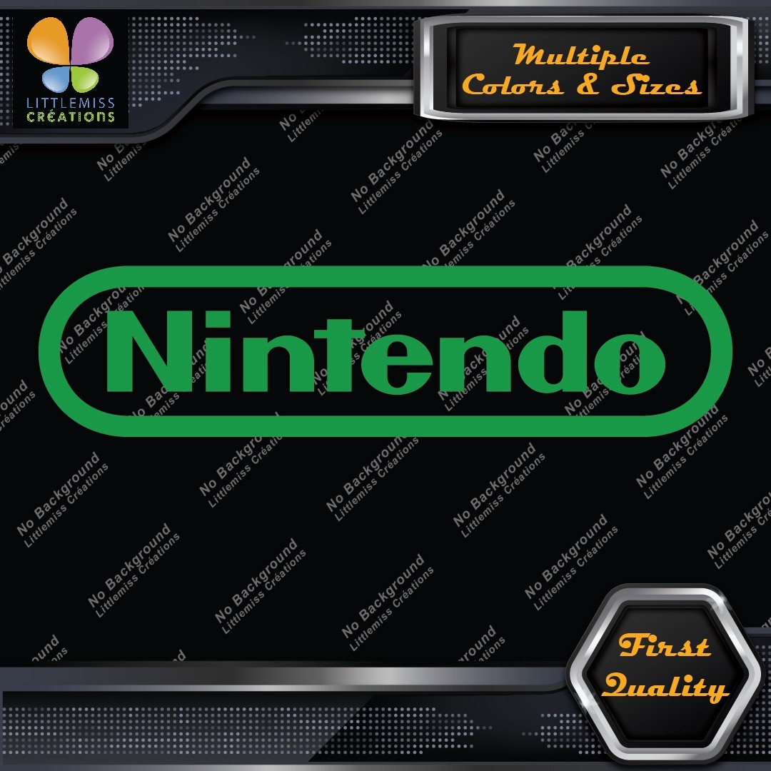 Compatible N Oval Games Logo Decals Stickers Vinyl thumbnail 13