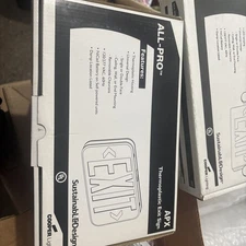 APX7R Integrated LED Exit Sign apx cooper lighting  