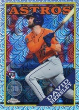 2023 Topps 35th Anniv Chrome RC David Hensley #2T88C-83 1988 Topps Rookie