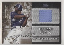 2020 Topps Major League Material Black 135/199 Lorenzo Cain #MLM-LC g6p