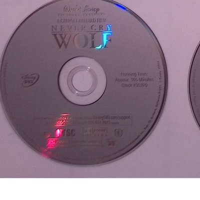 Never Cry Wolf Walt Disney DVD Tested and Works