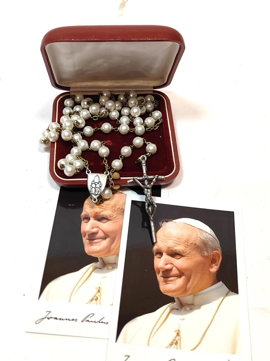 Collana Con Rosario In Legno Da 10 Mm Per Donna Uomo Classico - Foto 11