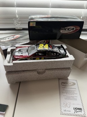 LIONEL RACING ELITE JEFF GORDON 1/24 DIECAST #24 AARP DTECH 2014 SS #308/424