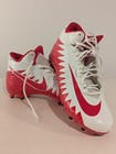 Nike Alpha Menace Football Cleat Men's White/Red Used size 11 — photo 5