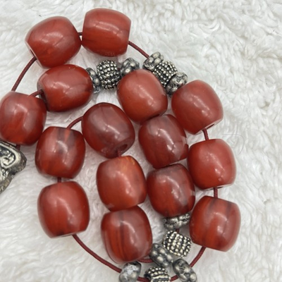 #ad #ad Vintage Red Craft Beads for Restringing or Projects $12.21
