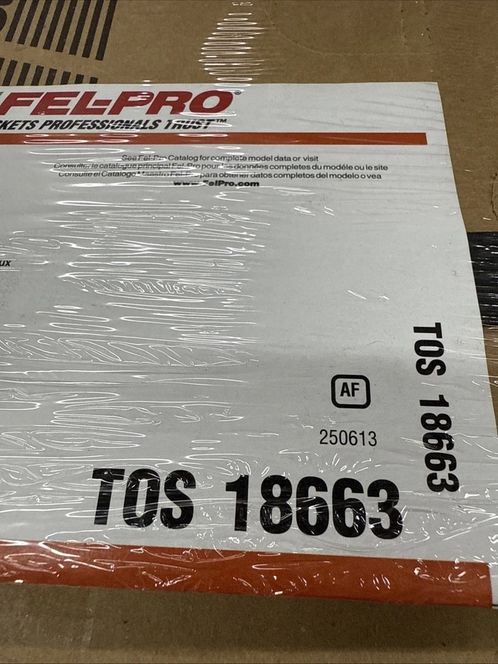 NOS Fel-Pro TOS 18663 AUTOMATIC TRANSMISSION GASKET SET! Free Shipping! - Image 3 of 4